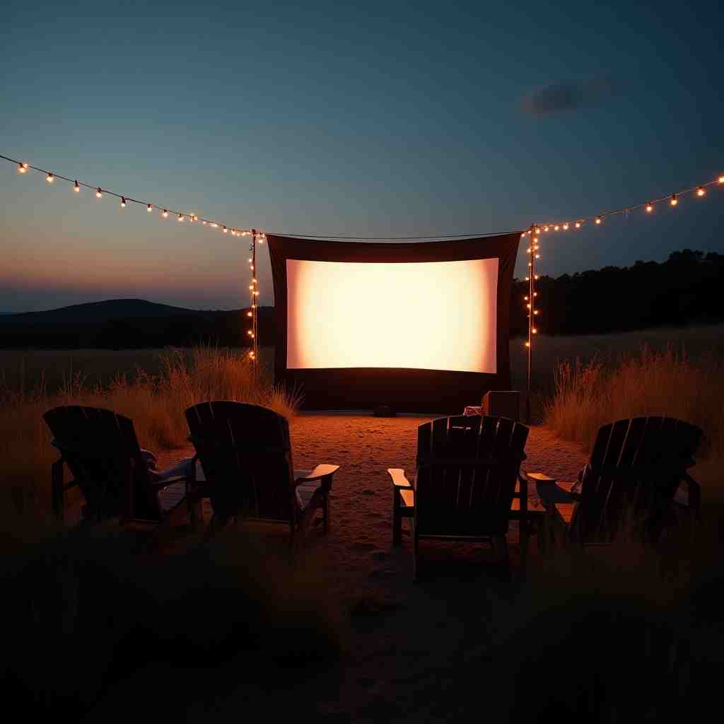 Propuesta de cine al aire libre en Sucamiño